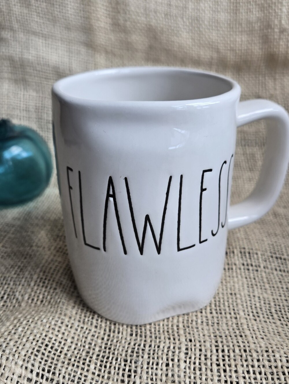Rae Dunn “FLAWLESS” Mug